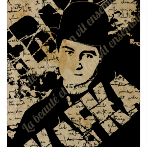 Franz Kafka printable poster