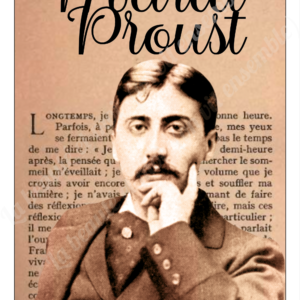 Marcel Proust printable poster