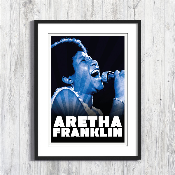 Printable Poster Aretha Franklin - Image 2